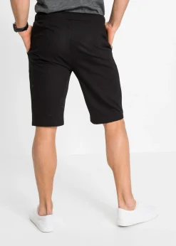 Bermudas de punto de algodón orgánico puro