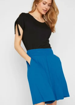 Bermudas de punto de mezcla de viscosa