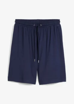 Bermudas de punto de viscosa fluida