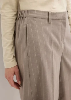 Bermudas de raya diplomática con pinzas