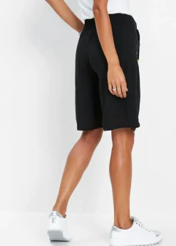 Bermudas de viscosa con cinturón