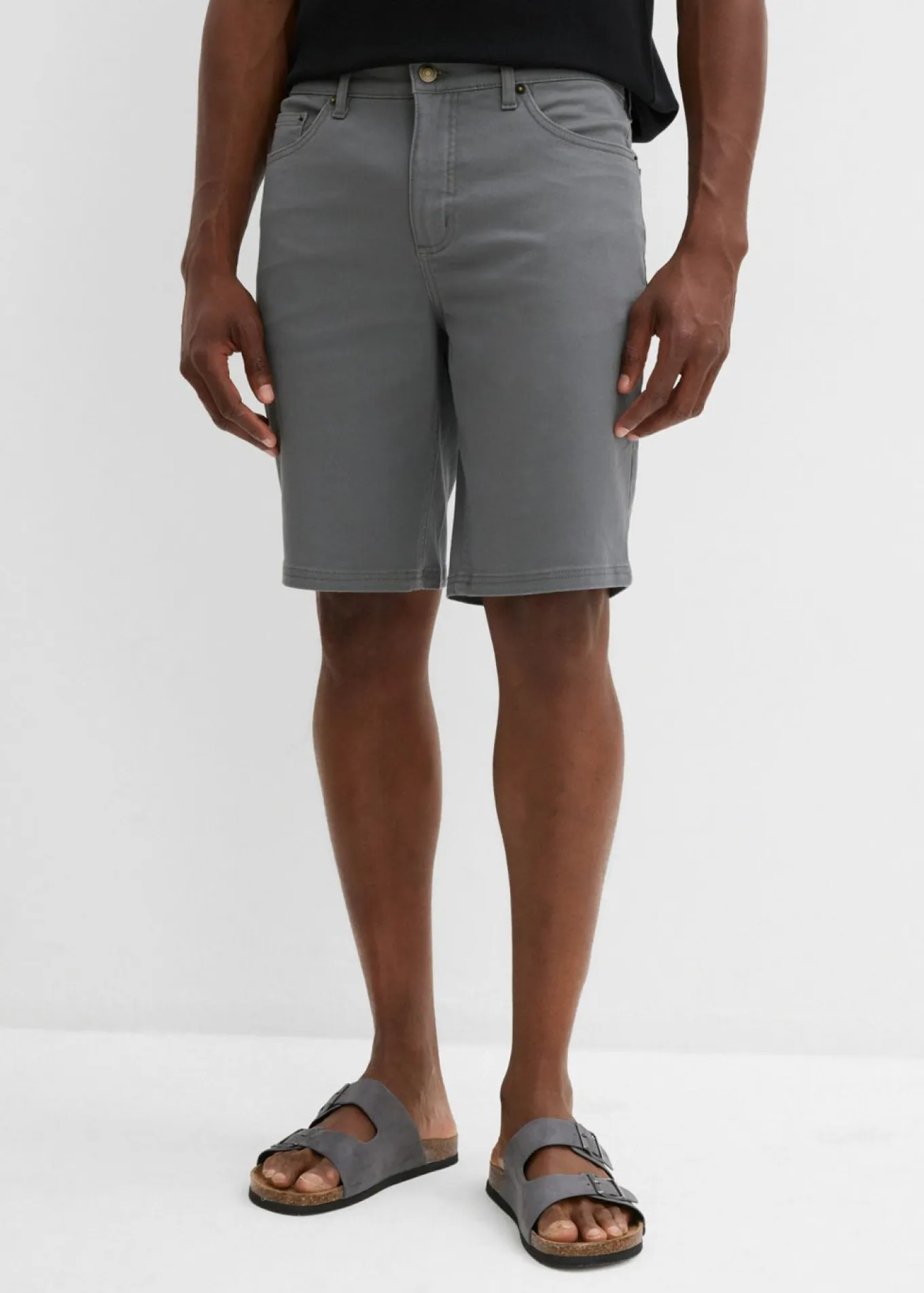 Bermudas elásticas, classic fit