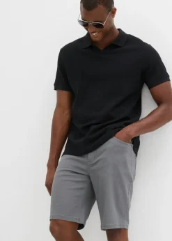 Bermudas elásticas, classic fit