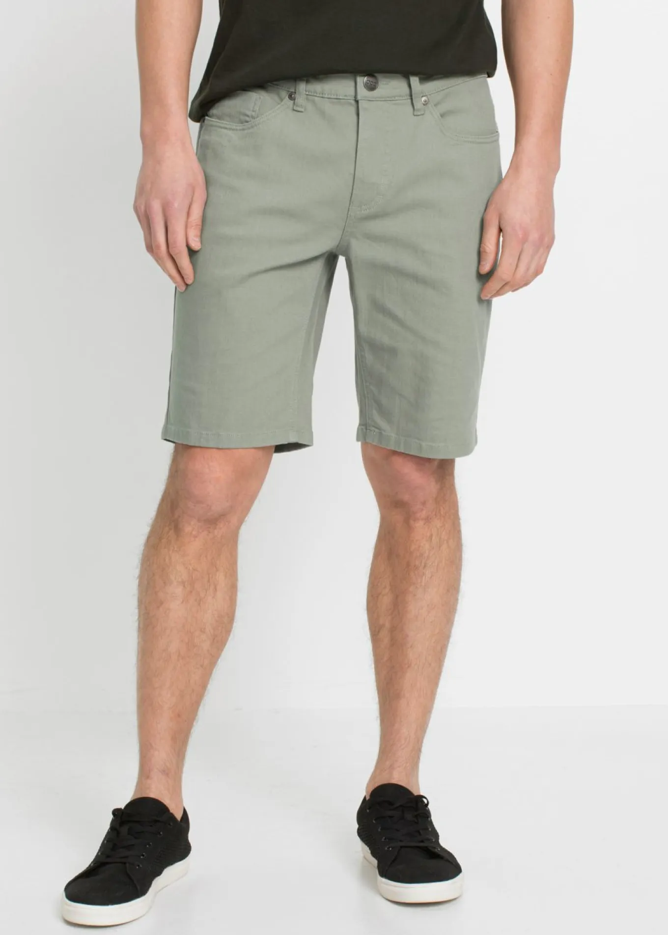 Bermudas elásticas con corte regular (2 unidades)