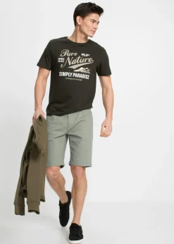 Bermudas elásticas con corte regular (2 unidades)