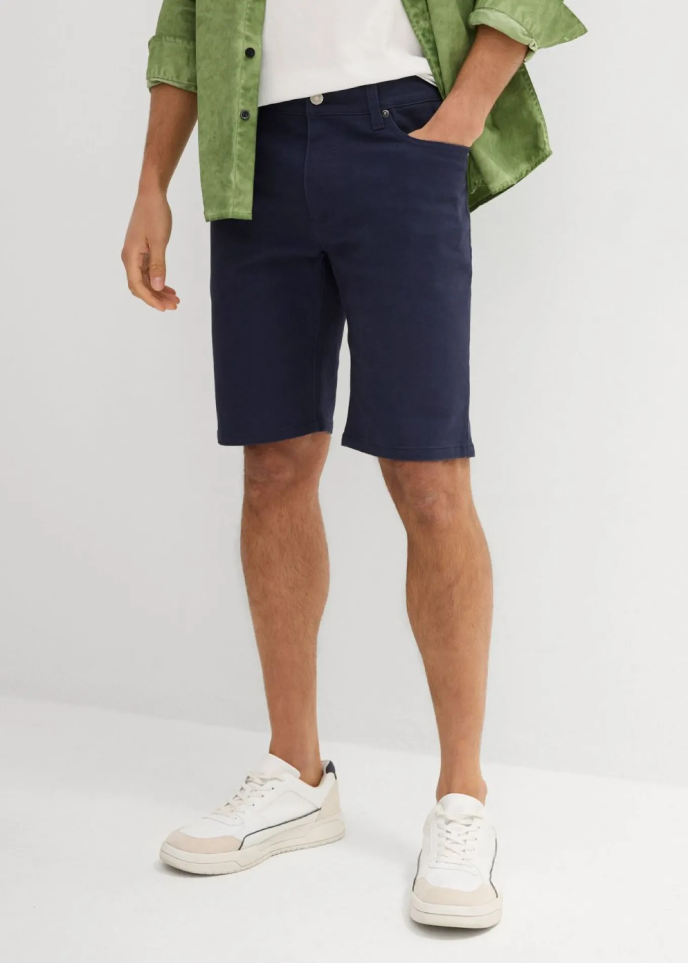 Bermudas elásticas con corte regular (2 unidades)