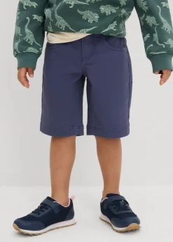 Bermudas elásticas con corte regular