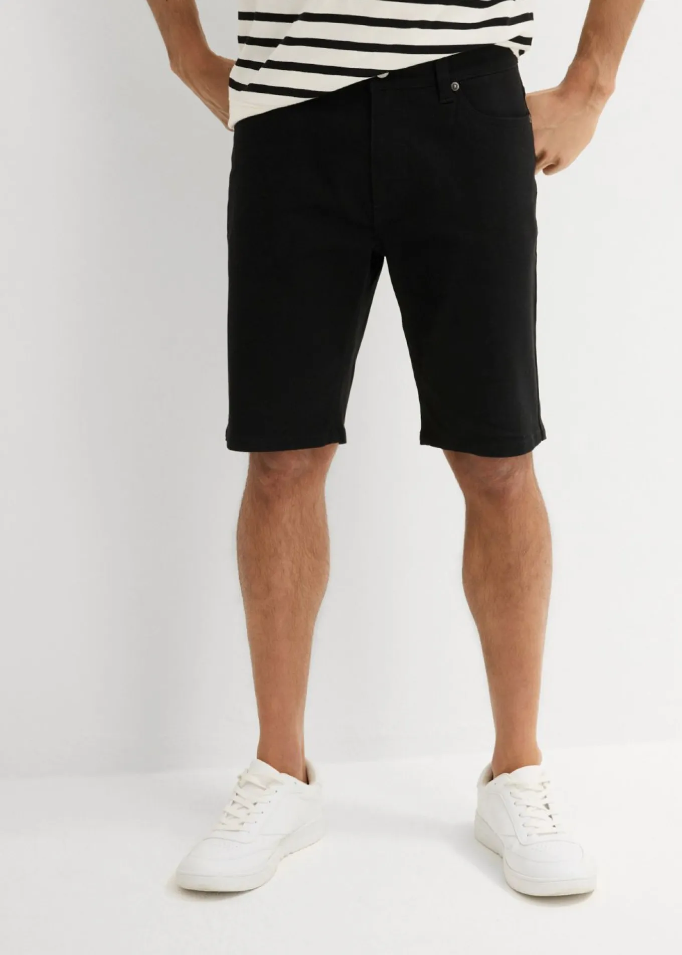 Bermudas elásticas con corte regular (2 unidades)