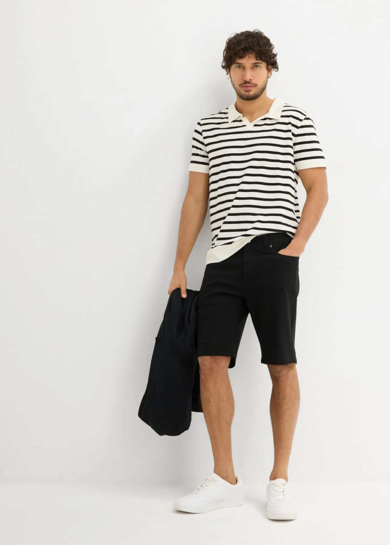 Bermudas elásticas con corte regular (2 unidades)