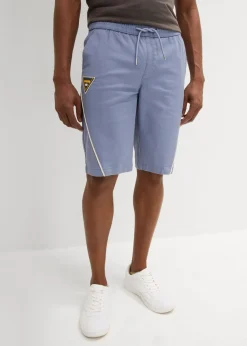 Bermudas elásticas sin cierre con corte holgado