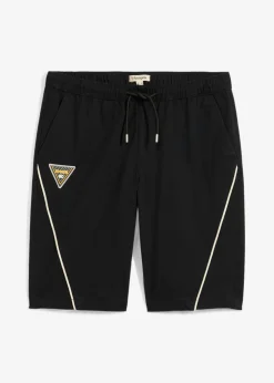 Bermudas elásticas sin cierre con corte holgado