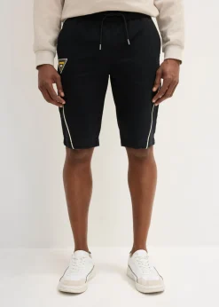 Bermudas elásticas sin cierre con corte holgado