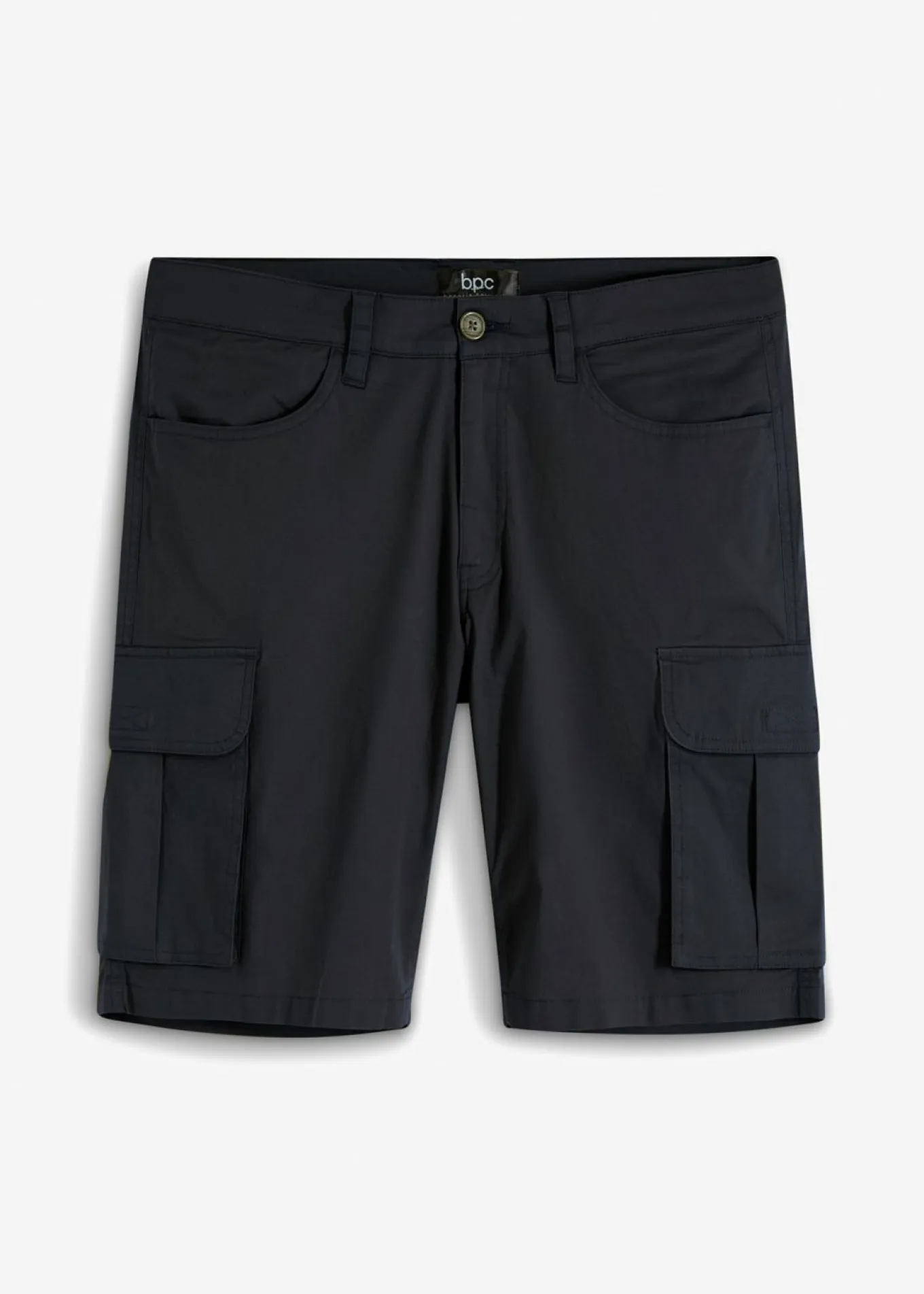 Bermudas elásticas tipo cargo con corte regular