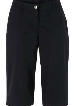 Bermudas largas con cintura elástica