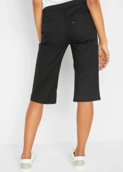 Bermudas largas con cintura elástica