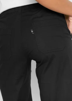 Bermudas largas con cintura elástica
