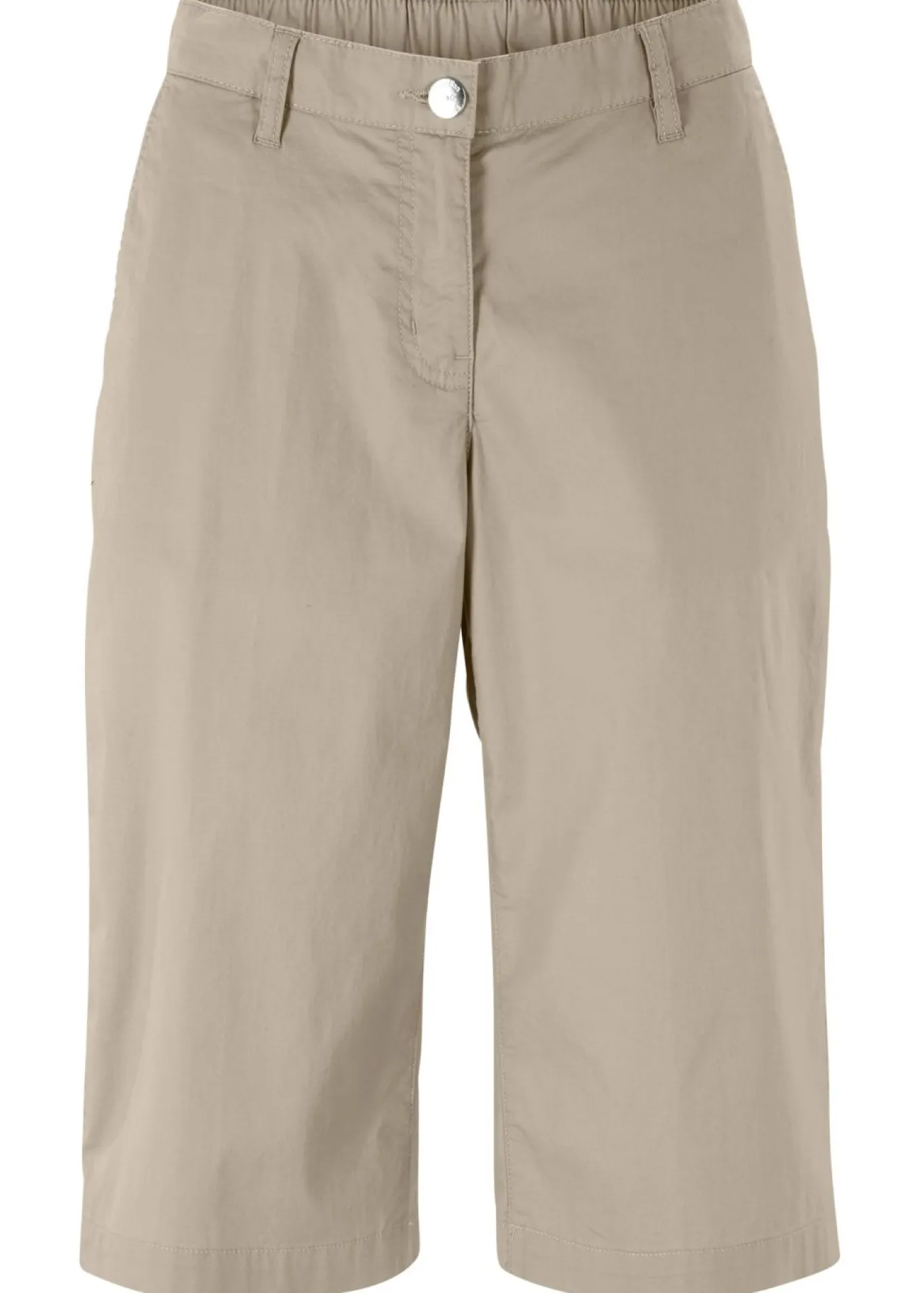 Bermudas largas con cintura elástica