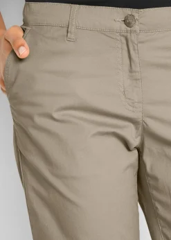 Bermudas largas con cintura elástica