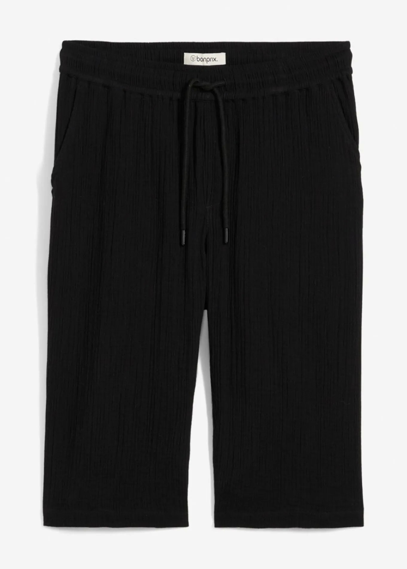 Bermudas largas de muselina ligera con corte holgado