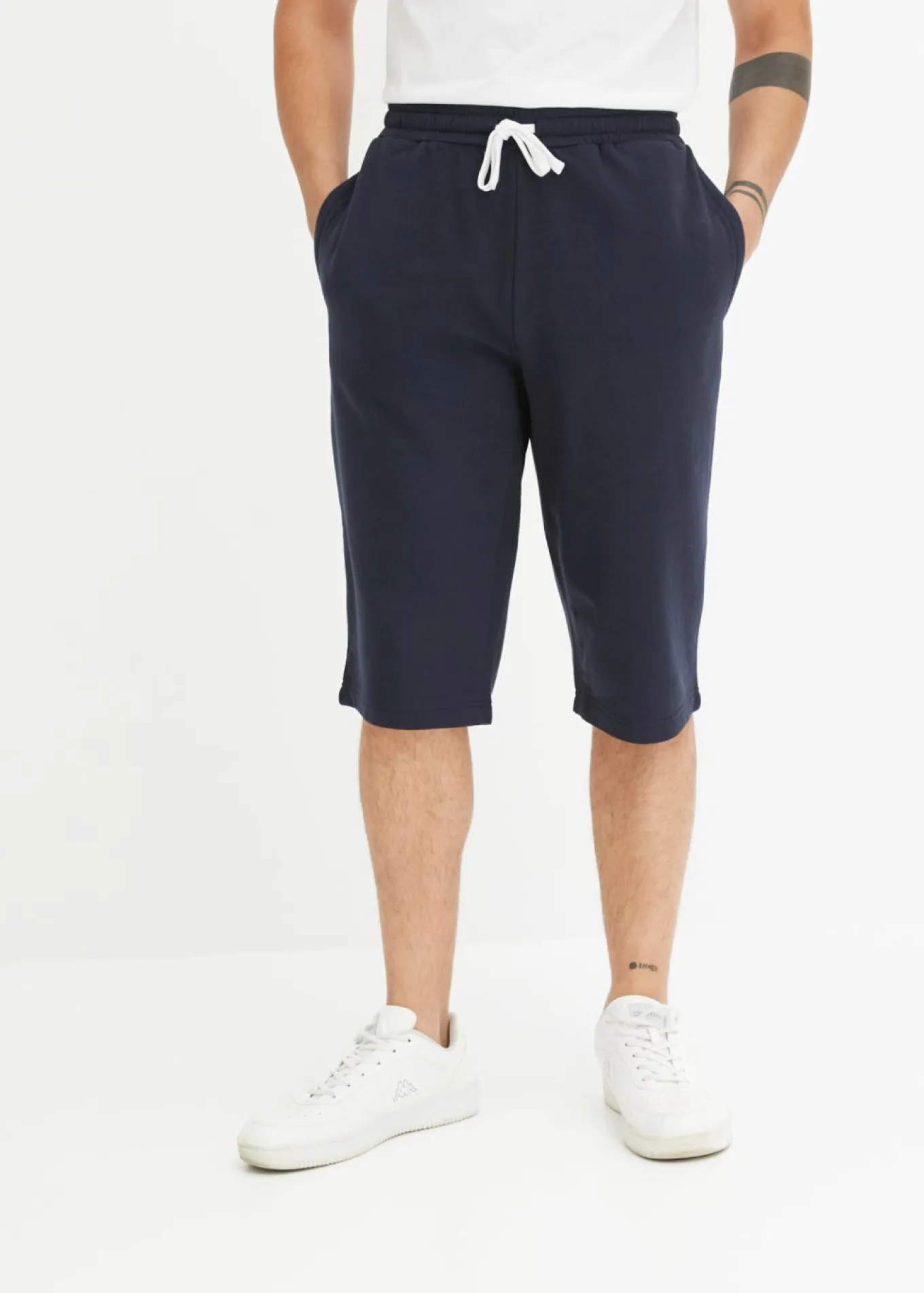 Bermudas largas tipo chándal