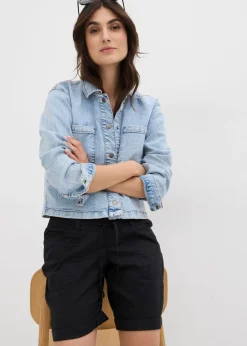 Bermudas premamá 2 en 1 convertibles en pantalón corto