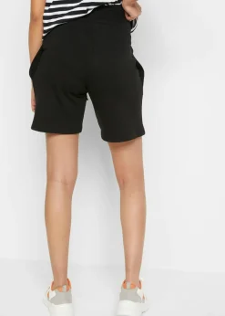 Bermudas premamá de tejido de sudadera (2 unidades)