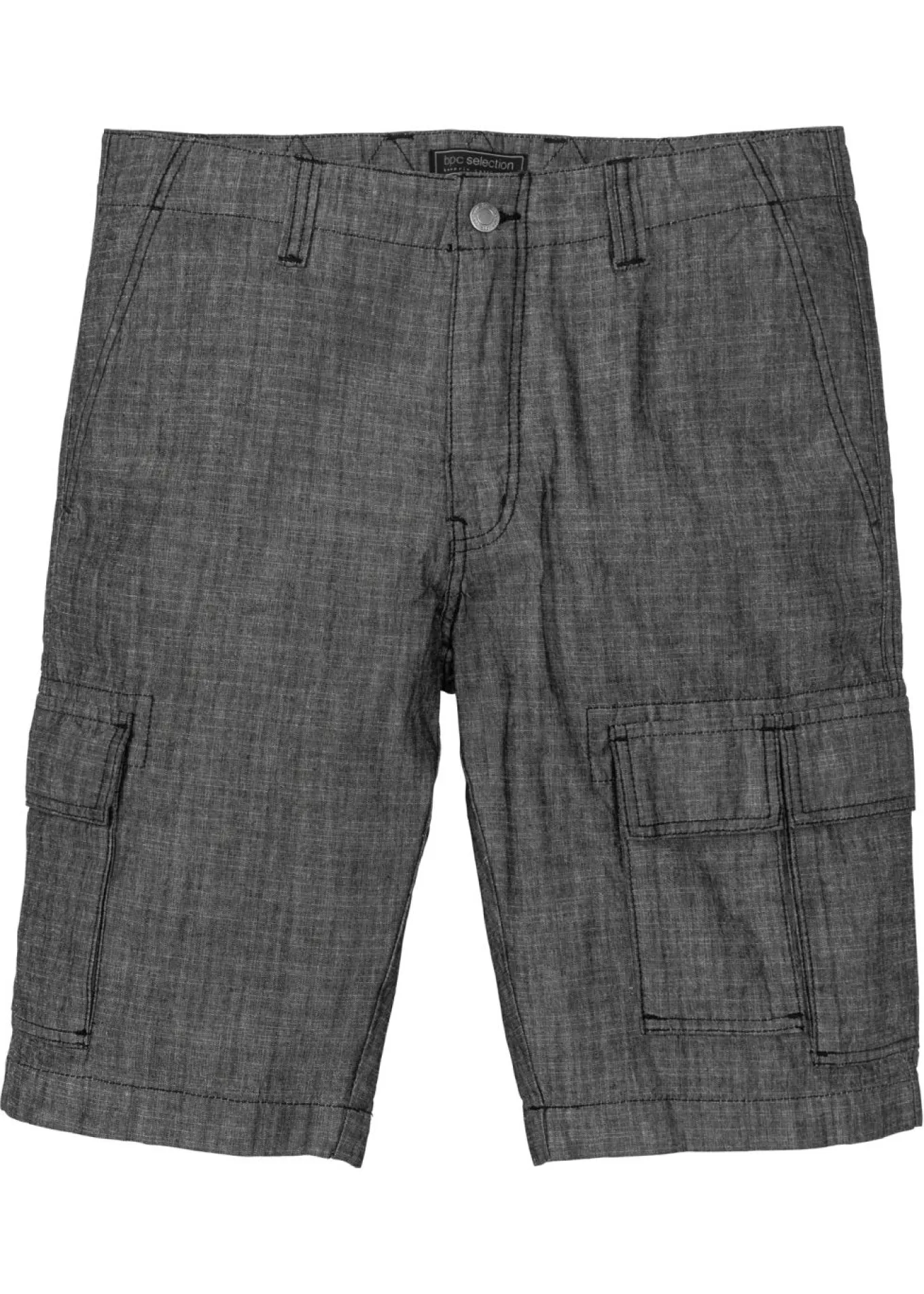 Bermudas tipo cargo de algodón puro con corte holgado