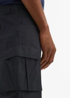 Bermudas tipo cargo de algodón puro con corte relajado