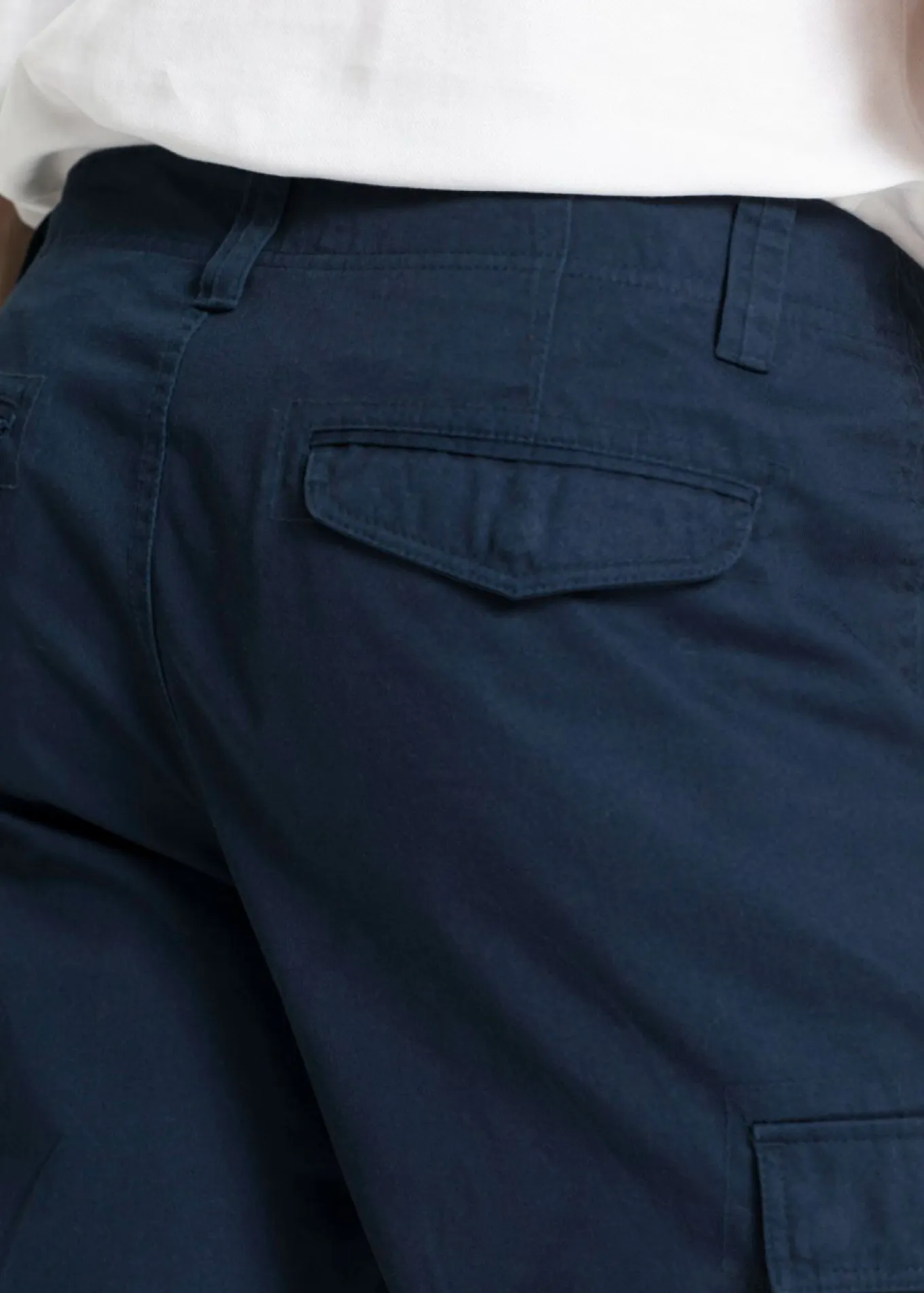 Bermudas tipo cargo de algodón puro con corte relajado