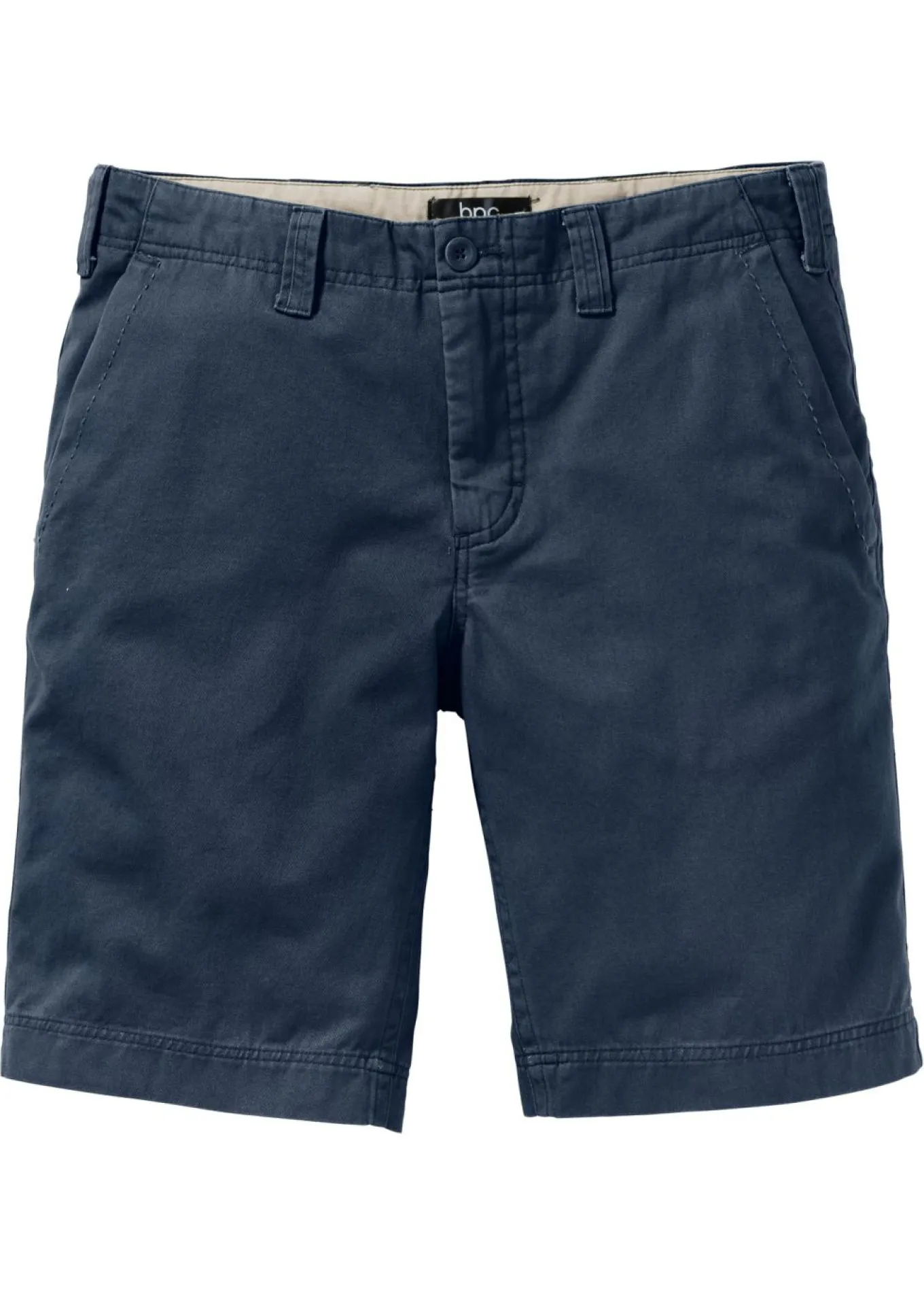 Bermudas tipo chino de algodón puro con corte recto