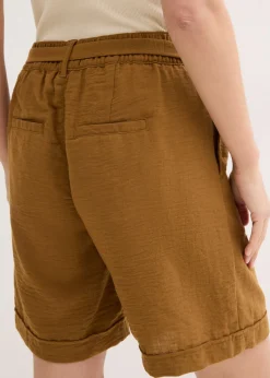 Bermudas tipo paperbag