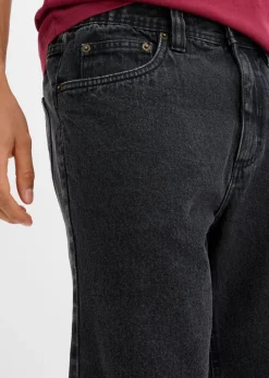 Bermudas vaqueras con cintura elástica, classic fit
