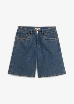 Bermudas vaqueras de talle medio