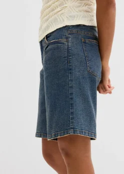 Bermudas vaqueras de talle medio