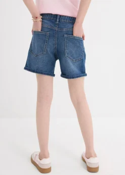 Bermudas vaqueras de talle medio