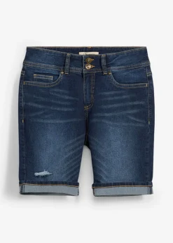 Bermudas vaqueras de talle medio