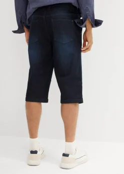 Bermudas vaqueras elásticas, regular fit