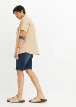 Bermudas vaqueras elásticas con corte normal (2 unidades)