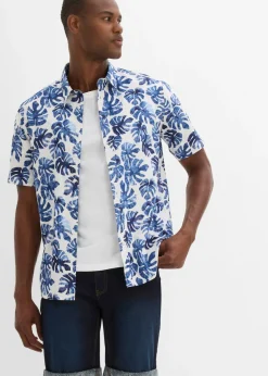 Bermudas vaqueras elásticas con corte regular