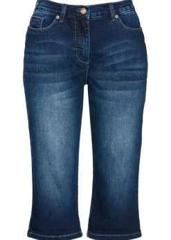 Bermudas vaqueras, mid waist, con cintura cómoda