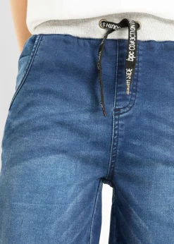 Bermudas vaqueras sin cierre, regular fit