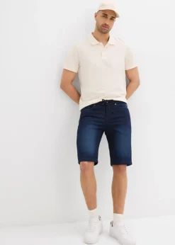 Bermudas vaqueras tipo chándal con cintura cómoda, regular fit (2 unidades)