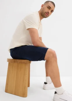 Bermudas vaqueras tipo chándal con cintura cómoda, regular fit (2 unidades)