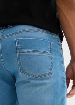 Bermudas vaqueras tipo chándal con corte slim (2 unidades)