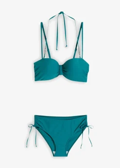 Bikini balconette (2 piezas) con tirantes halter extra