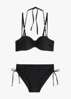 Bikini balconette (2 piezas) con tirantes halter extra