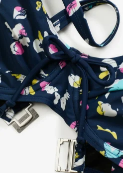 Bikini reductor con cinta para anudar (2 piezas)