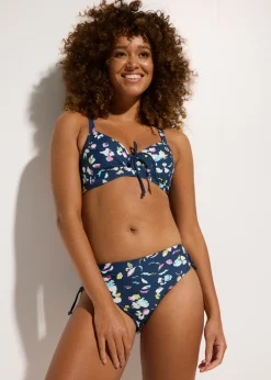 Bikini reductor con cinta para anudar (2 piezas)