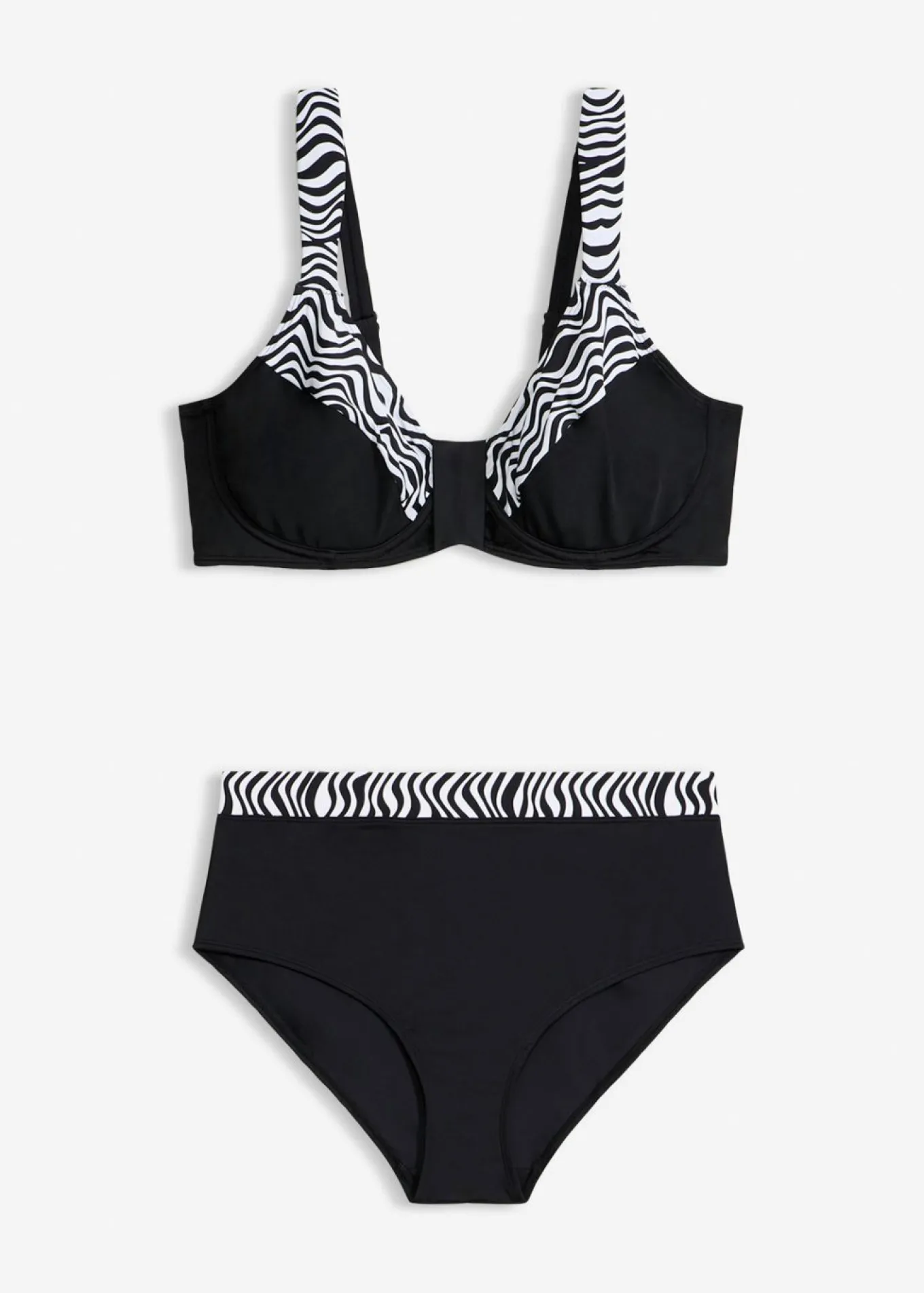 Bikini reductor con tirantes acolchados (2 piezas)