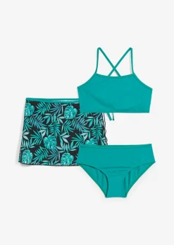 Bikini y falda (3 piezas)